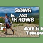 Bows &Amp; Throws: Axe &Amp; Knife Throwing